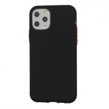 Husa Capac Silicon Matt Solid Apple iPhone 11 Pro Negru