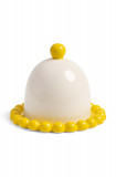 &amp;k amsterdam vas pentru unt Butter Dish Perle Yellow