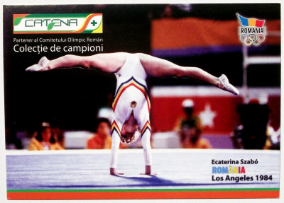 Romania 1984, CP, Jocurile Olimpice Los Angeles 1984, Ecaterina Szabo, Campioni foto