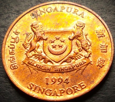 Moneda 1 CENT - SINGAPORE, anul 1994 * cod 5186 = A.UNC foto