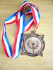 QW1 160 - Medalie - tematica sport - flacara olimpica - Franta, Europa