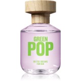Benetton United Dreams Green Pop For Her Eau de Toilette pentru femei 80 ml