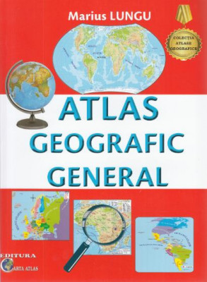 Atlas geografic general - Marius Lungu foto