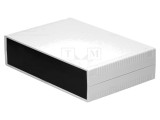 Carcasă cu panou ABS IP54 gri deschis