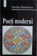 Poeti moderni/ Nicolae Manolescu foto