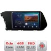 Navigatie HHyundai I20 2020- B-i20 Android Ecran QLED octa core 4+64 carplay android auto KIT-i20+EDT-E310V3 CarStore Technology