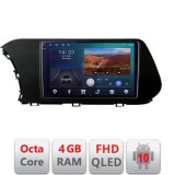 Navigatie HHyundai I20 2020- B-i20 Android Ecran QLED octa core 4+64 carplay android auto KIT-i20+EDT-E310V3 CarStore Technology