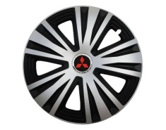 Set 4 Capace Roti Autohelix MSA&amp;reg; potrivite jantelor de 14 inch, pentru Mitsubishi, model Glory Mix foto