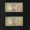 Set 2 x 10 rupees rupii 1985(Ceylon) 1987(Sri Lanka)