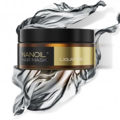 Masca de par de matase lichida Nanoil Liquid Silk Hair Mask 300ml - Strălucire