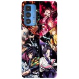 Husa compatibila cu Motorola G20 model Demon Slayer Team, Silicon, TPU, Viceversa, Transparent, Carcasa