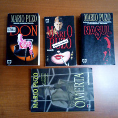 Mario Puzo - set 4 titluri (Nasul, Ultimul Don, Omerta...