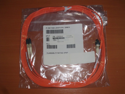 Cablu fibra optica IBM LC-LC P/N 12R9914 5M foto