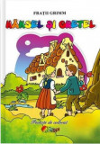 Hansel si Gretel - Poveste de colorat A5