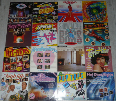 vinyl selectii Abba,Depeche Mode,Wham,Europe,Prince,Falco,A-ha,Rod Stewart,INXS foto