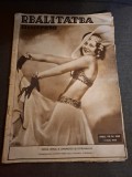 Revista Realitatea Ilustrată Anul VII Nr.328 11 Mai 1933 - Noua stea a operetei si ecranului (Domnisoara Lisette Verea de la Teatrul Carabus)