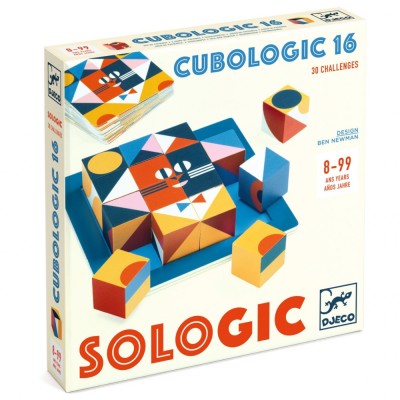 Joc de logica Cubologic 16, Djeco foto