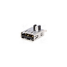 Conector USB A, pentru PCB, JST - UBAS-4R-D14D-4D