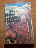 Carte de bucate - 1800 de retete culinare practice - din anul 1986