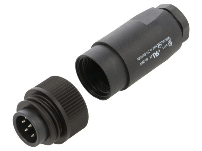 Conector circular 7 pini IP67 tată