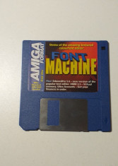 Joc AMIGA Font Machine - DEMO - G foto