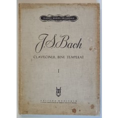 J. S. BACH , CLAVECINUL BINE TEMPERAT , VOLUMUL I , 1966