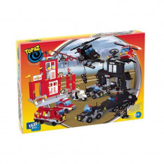 Set de construit tip lego-Super centru de ajutor-1535 piese