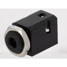 Conector Jack 3.5 mm CLIFF FC681375VH soclu mama stereo 3 contacte pe panou cu piulita