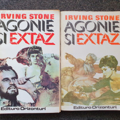 AGONIE SI EXTAZ - Irving Stone (2 volume)