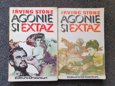AGONIE SI EXTAZ - Irving Stone (2 volume) foto