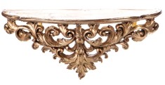 Consola baroc aurie pentru perete LUP132