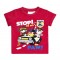 Tricou baietei - Stop! (Marime Disponibila: 6-9 luni (Marimea 19 incaltaminte))