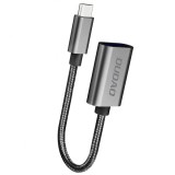 Adaptor OTG USB-C - USB-A Dudao L15T, Negru