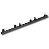 Cremaliera nylon cu armatura din otel 1 m - 6 prinderi
