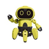 Robotel cu Sunet, miscare si lumini, 12x12x16 cm, ATU-086533