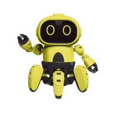 Robotel cu Sunet, miscare si lumini, 12x12x16 cm, ATU-086533