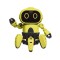 Robotel cu Sunet, miscare si lumini, 12x12x16 cm, ATU-086533