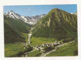 SH1-Carte Postala-ELVETIA ,Samnaun 1850 m mit Muttler 3298 m ,Circulata 1974, Fotografie