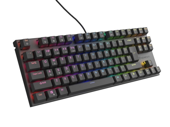 Tastatura Genesis Thor 303 TKL R negru