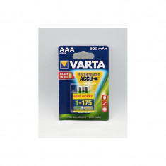 Acumulatori Reincarcabili Varta R3 AAA NI-MH 800mAH Set 2Buc foto