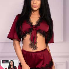 LIV281-81 Pijama sexy cu top si pantaloni scurti