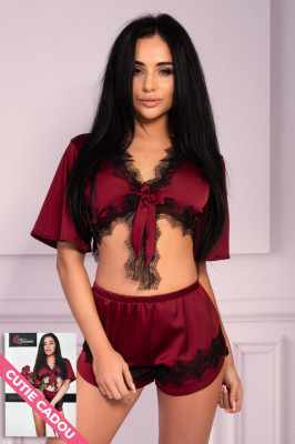 LIV281-81 Pijama sexy cu top si pantaloni scurti foto