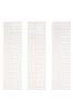 Set 3 organizatoare reglabile pentru sertare, albe, 50 x 16 cm, Oem
