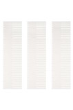 Cumpara ieftin Set 3 organizatoare reglabile pentru sertare, albe, 50 x 16 cm