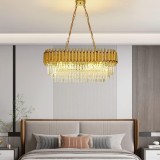 Candelabru Cristal VERSAILLES Regalis 10xE14, Diametru 80cm, Auriu, Inaltime Reglabila ModernLight Concept