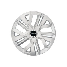 Set 4 Capace Roti 15 inchi (R15) Raven Gri, Compatibile Cu SMART