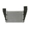 Intercooler Audi A4 (B5), 11.1994-09.2000, motor 1.8 T, benzina, 1.9 TDI, diesel, aluminiu brazat/plastic, 240x175x62 mm, alezaj senzor 18mm; cu fisa