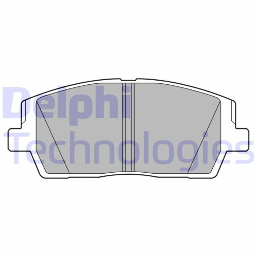 Set placute frana fata DELPHI, Hyundai Santa Fe IV (Tm, Tma), 02.2018-, Fata; puntea fata