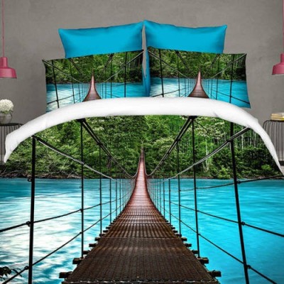 Lenjerie de pat digital print 3d (bridge) foto