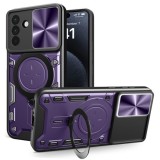 Husa pentru Samsung Galaxy A56 5G - Techsuit CamGuard Pro - Purple